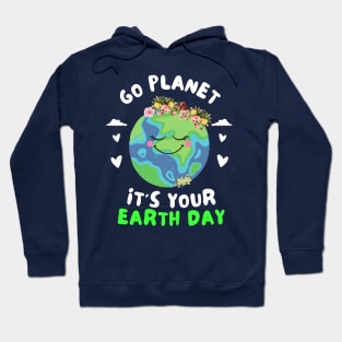 GOAT OF Go Planet Its Your Earth Day Hoodie